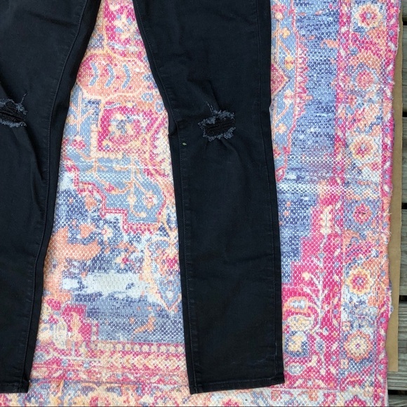 GAP black denim always skinny jeans - Picture 2 of 7